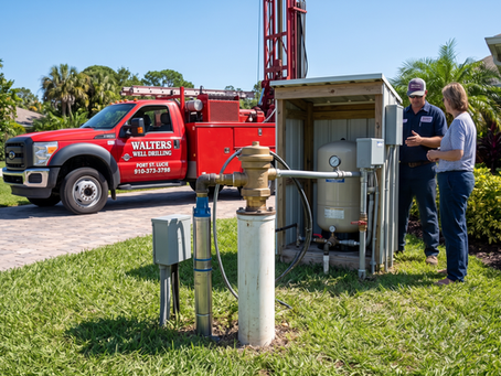 Submersible vs jet pump installation by Walters Well Drilling in Huntingdon County, PA